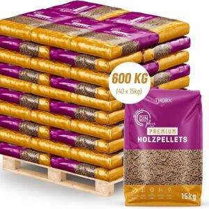 Thorx Houtpellets 600kg Naaldhout Pelletkorrels