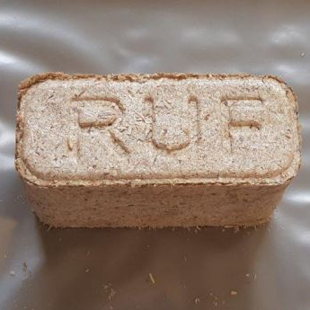 12x pallets Briketten RUF 960kg