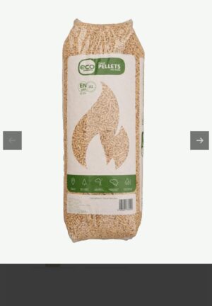 12x pallets Witte Houtpellets 975kg Eco