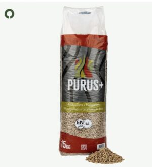 Purus+ Pellets 15kg  incl Levering